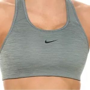 Nike smoke gray heather sports bra